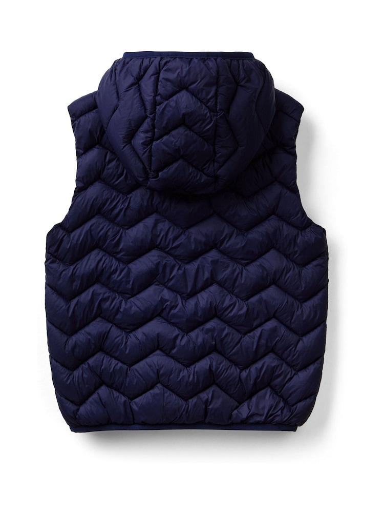Benetton Boys Puffer Gilet - Image 2 of 3
