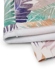Benetton Girls All-Over Pattern 100% Cotton White Shorts - Image 3 of 3