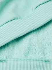 Benetton Girls Green  Pull On Hooded 100% Cotton hoodies - Image 3 of 3