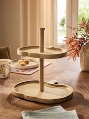 Pumpkin Shaped Two Tier Serving Stand - Slika 2 iz 5