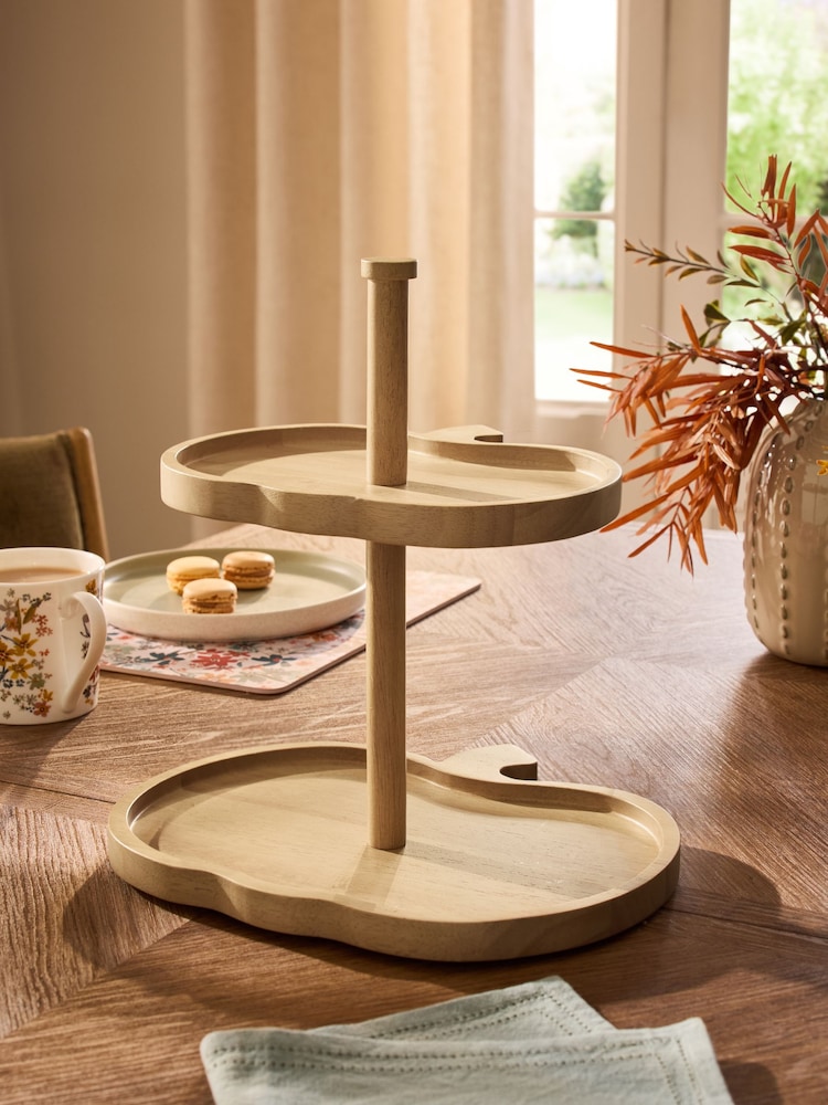 Pumpkin Shaped Two Tier Serving Stand - Slika 2 iz 5