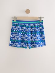 Blue Fish Short Set Pyjamas - Image 8 of 10