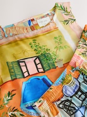 Abstract Viscose Short Set Pyjamas - Image 10 of 10