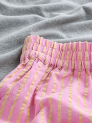 Listra rosa - Conjunto de Pyjamas Jort de Blend de cotton - Imagem 7 de 8