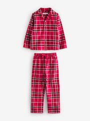 Society 8 Red 100% Cotton Flannel Christmas Pyjamas - Image 6 of 6