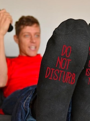 Solesmith Do Not Disturb Racing Black Socks - Image 2 of 3