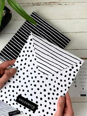 Solesmith Check Black Scarf - Image 4 of 4