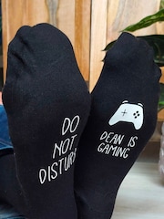 Solesmith Do Not Disturb Gaming Black Socks - Image 2 of 4