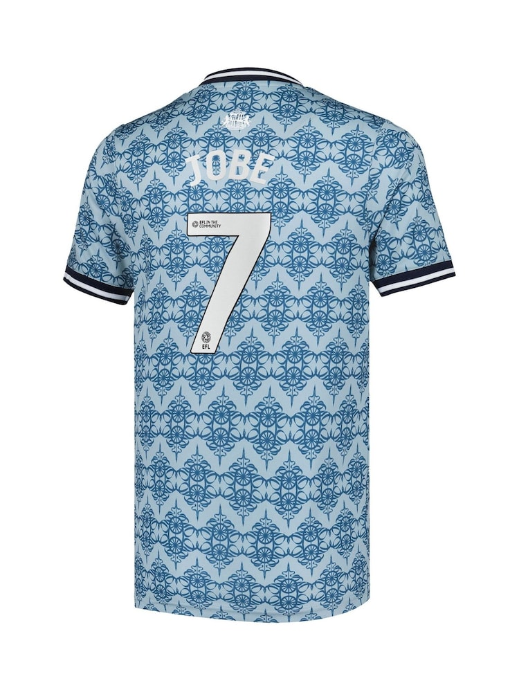 Fanatics Kids Blue Sunderland Third Shirt 2024-25 Jobe 7 Printing - Image 3 of 3