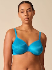 Gossard Albastru Glossies Sheer Sutiene - Image 1 of 8