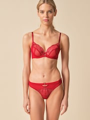 Gossard Red Viva Non Padded Plunge Bra - Image 6 of 8