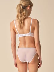 Gossard Glossies Lace Sheer White Bra - Imagen 5 de 8