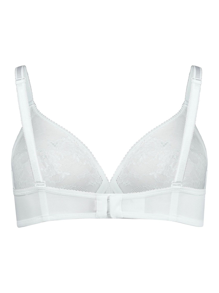 Gossard Glossies Lace Sheer White Bra - Imagen 8 de 8