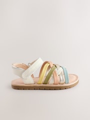 Multi Wide Fit (G) Strap Sandals - Image 2 of 6