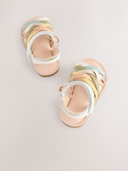 Multi Wide Fit (G) Strap Sandals - Image 3 of 6