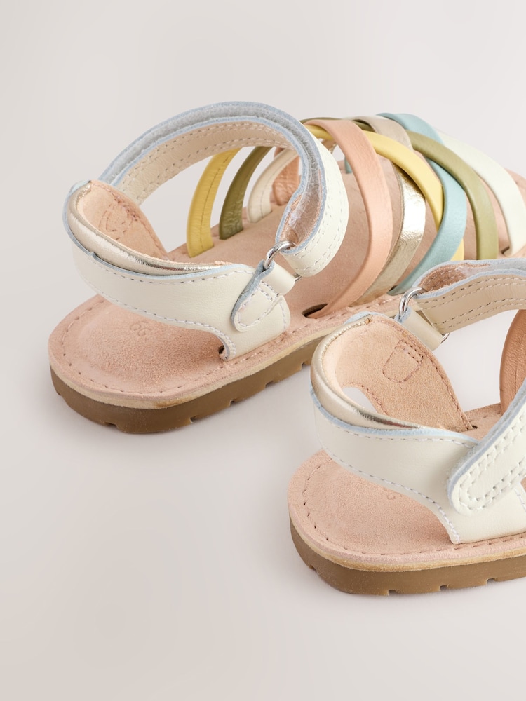 Multi Wide Fit (G) Strap Sandals - Image 4 of 6