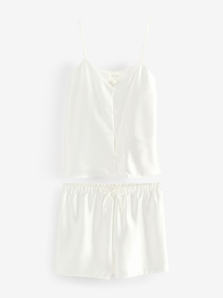 ivoire - Pyjama short Mariage Satin cami - Image 7 of 10