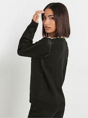 PixieGirl Petite Bow Intarsia Jumper - Image 3 of 5