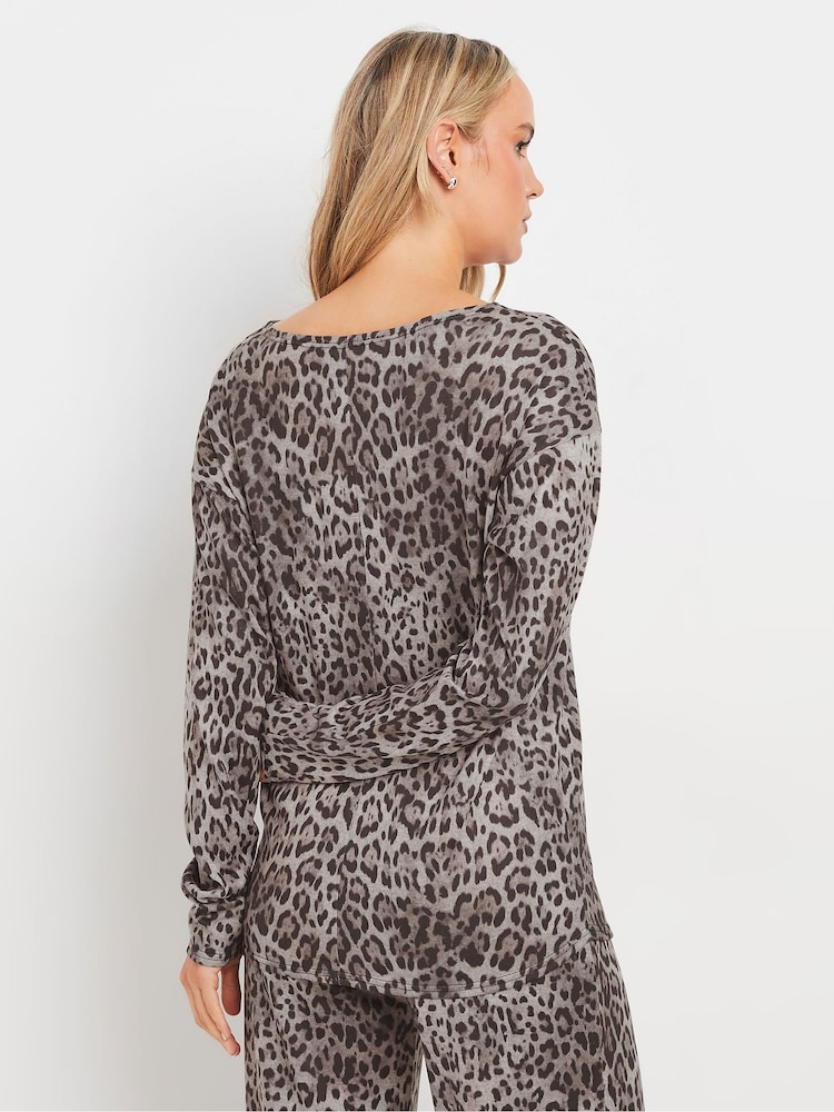 Long Tall Sally Animal Scoop Neck Top - Image 4 of 5