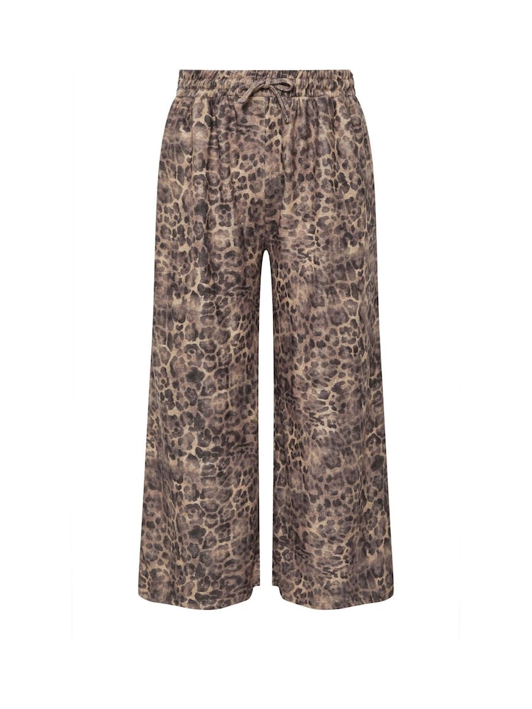 Yours Curve Animal Lounge Trousers - Image 5 of 5
