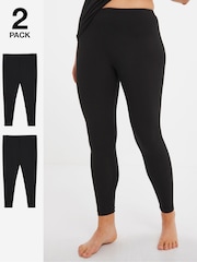 Simply Be Thermal Leggings 2 Pack - Image 1 of 7