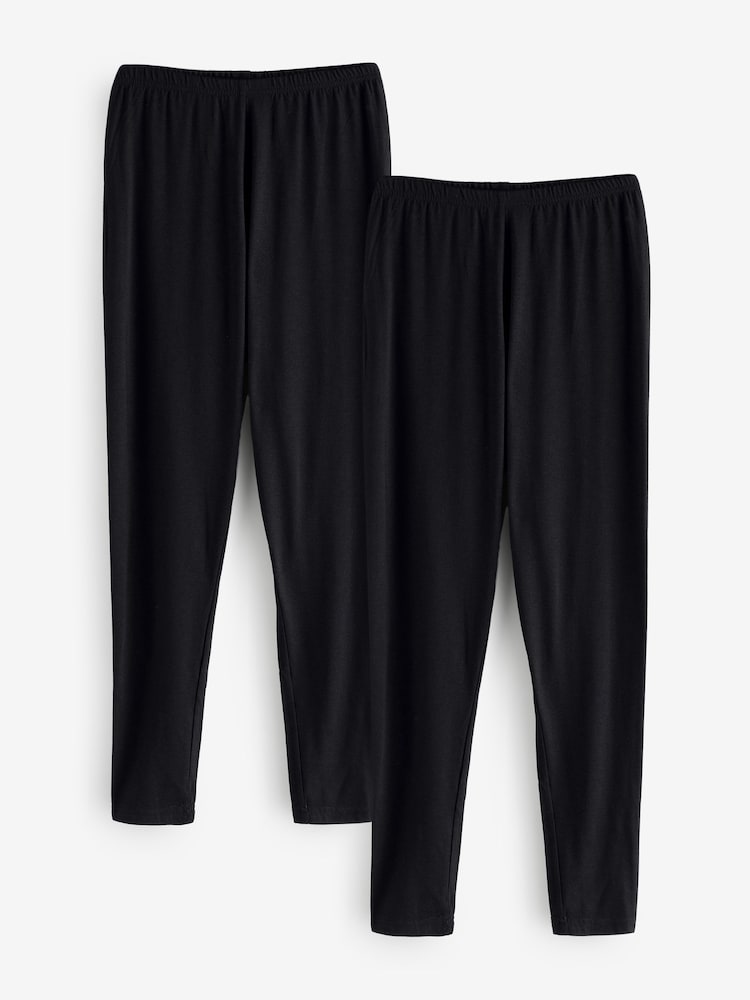 Simply Be Thermal Leggings 2 Pack - Image 5 of 7