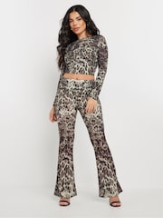 PixieGirl Petite Leopard Print Top - Imagen 2 de 5