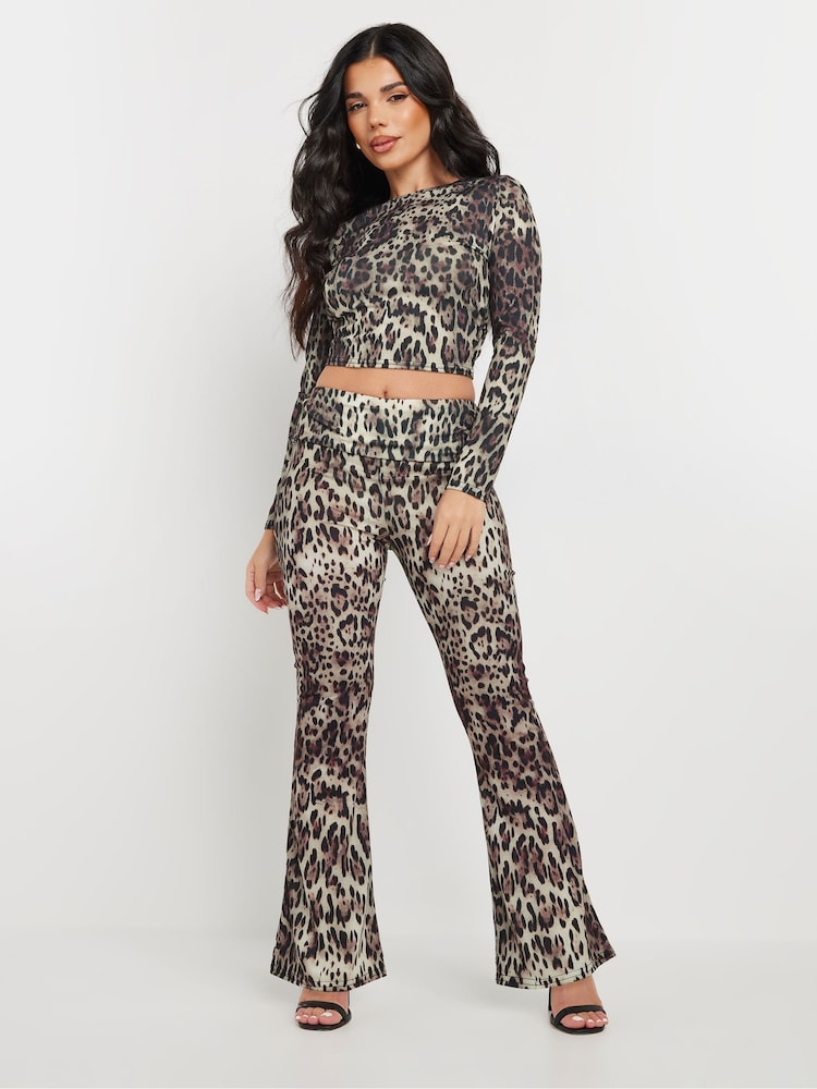 PixieGirl Petite Leopard Print Top - Imagen 2 de 5