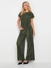 PixieGirl Petite Green Plisse Top - Image 2 of 5
