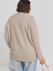 Simply Be Natural Boyfriend Cardigan - Image 3 of 4