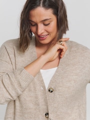 Simply Be Natural Boyfriend Cardigan - Image 4 of 4