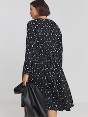 Simply Be Blue Supersoft Pocket Midi Dress - Image 2 of 4