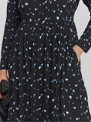 Simply Be Blue Supersoft Pocket Midi Dress - Image 4 of 4