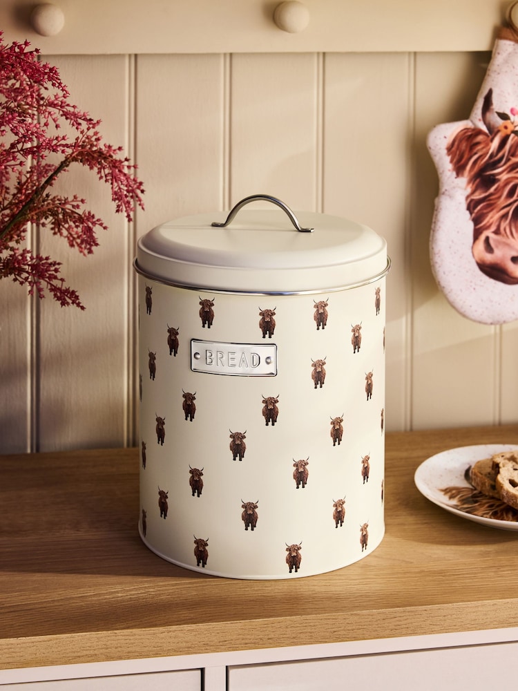 Natural Hamish Badge Bread Bin - Image 2 of 4 Natural Hamish Badge Bread Bin - Image 2 of 4