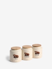 Natural Hamish The Highland Cow Ceramic Storage Jar - Image 3 of 4