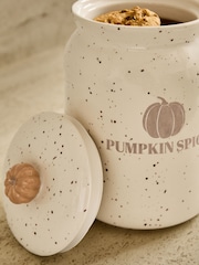 Natural Speckle Pumpkin Trick or Treat Jar - Image 3 of 4