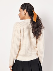 Apricot Cream Cable Knit Chunky Jumper - Image 5 of 5