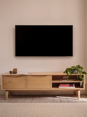 Willis & Gambier Oak Otto TV Unit - Image 1 of 5