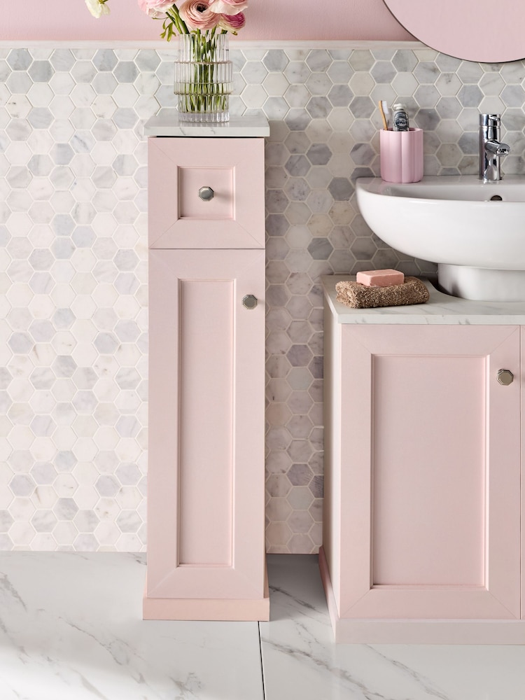 Pink Farnley Small Storage Console Cabinet - Image 1 of 11