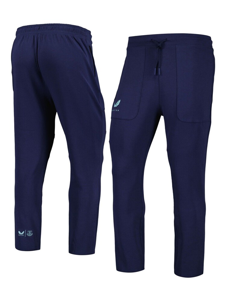 Castore Blue Kids Everton Travel Joggers - Image 1 of 3