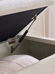 Natural Tweedy Plain Mia Storage Ottoman - Image 5 of 10