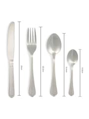 Salter Silver Richmond 24 Piece Cutlery Set - Image 8 of 8