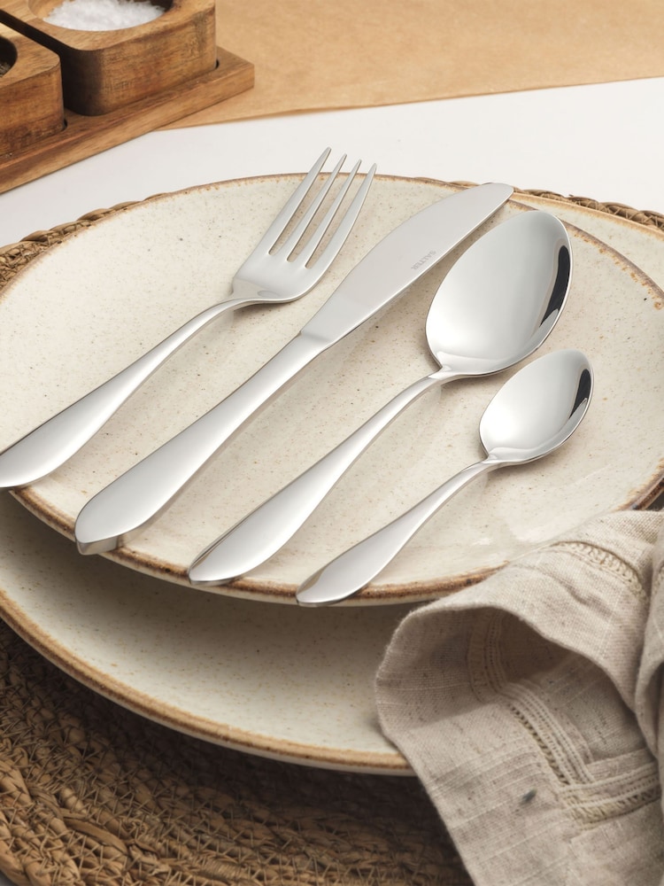 Salter Silver Harrogate 16 Piece Cutlery Set - Image 1 of 8