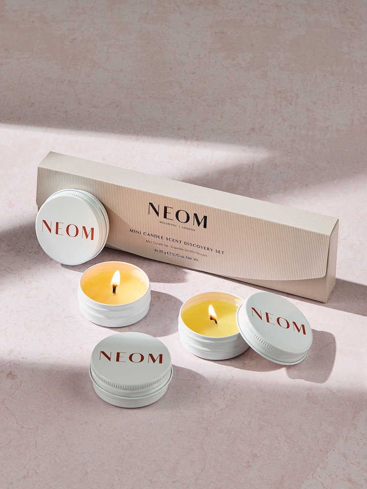NEOM Mini Candle Scent Discovery Set - Image 2 of 5