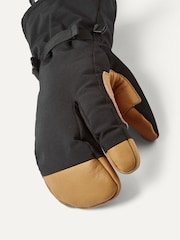 Negro - Sealskinz Congham Waterproof Thermal Ski Split Finger Gloves - Imagen 3 de 3