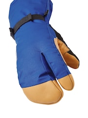 Azul - Sealskinz Congham Waterproof Thermal Ski Split Finger Gloves - Imagen 3 de 3