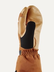 Naranja - Sealskinz Congham Waterproof Thermal Ski Split Finger Gloves - Imagen 2 de 3