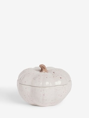 Natural Speckle Pumpkin Shaped Serving Bowl - Image 1 of 1