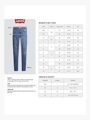 Levi's® White 311 Shaping Straight Jeans - Image 7 of 7