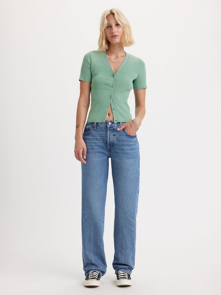 Синий - Levi's® 501® 90's 100% Cotton Jeans - Image 1 of 9